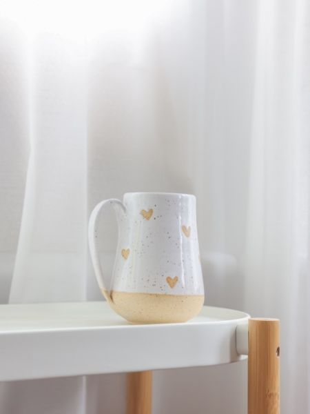 Speckled Heart Mug