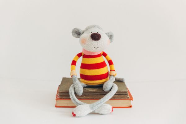 Phyllis - Original Sculpted Sock Monkey