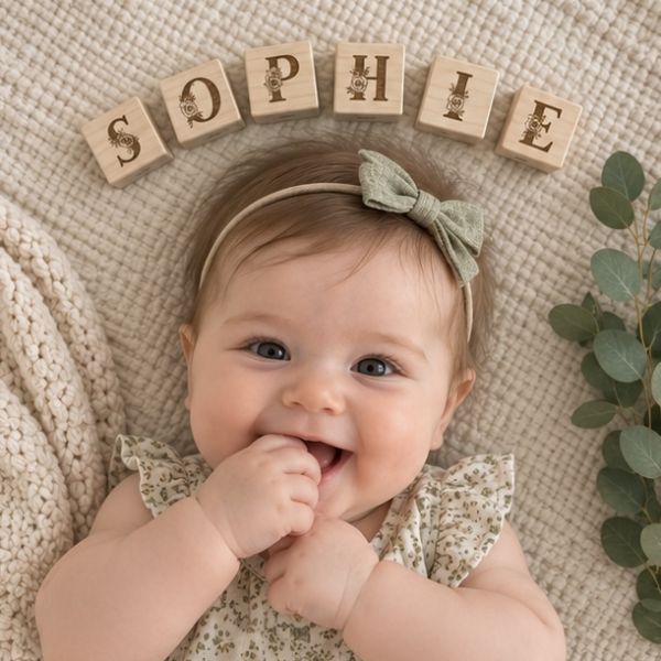 Personalized Name Blocks