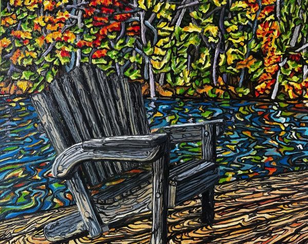 Muskoka Chair at Stones Lake Deck