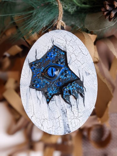 Jurassic Dino Egg Ornament 