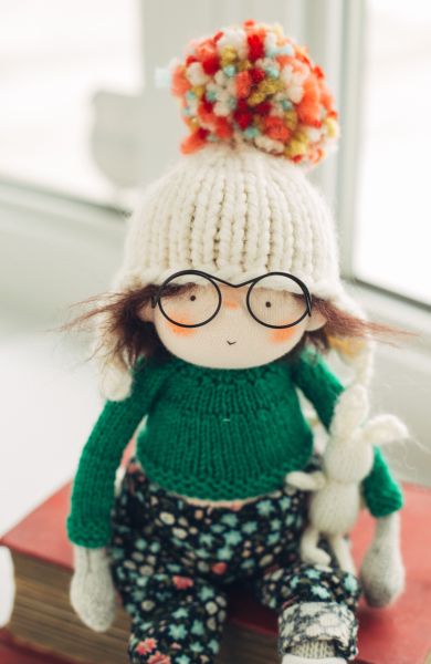 Barb - Wool Filled Waldorf Inspired Doll