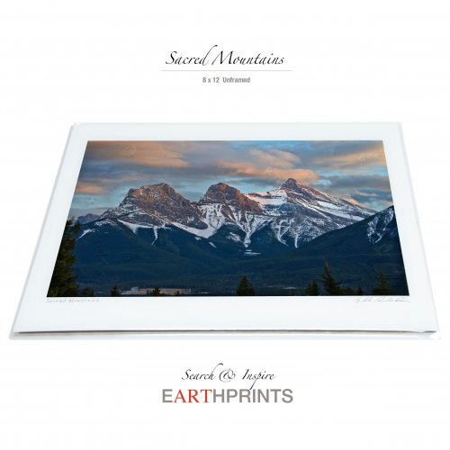 Sacred Mountains : 8x12 Unframed