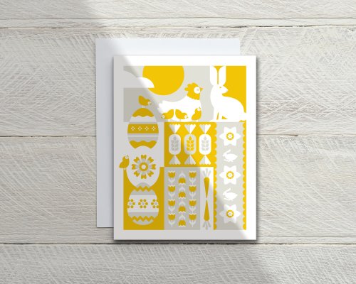 Easter greeting card