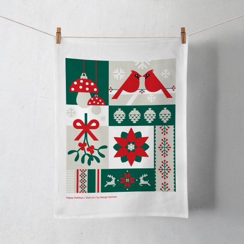 Holiday Tea Towel
