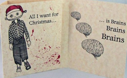 A Zombie Christmas Card!