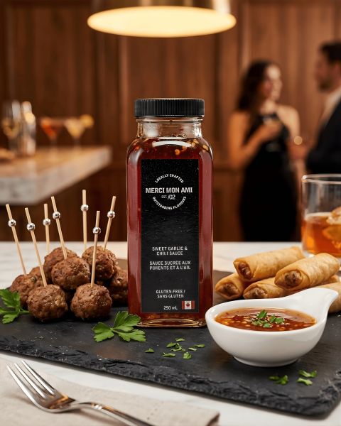 Sweet Garlic and Chili Sauce | Merci Mon Ami Dressing