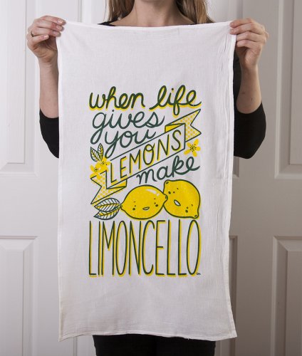 Limoncello tea towel