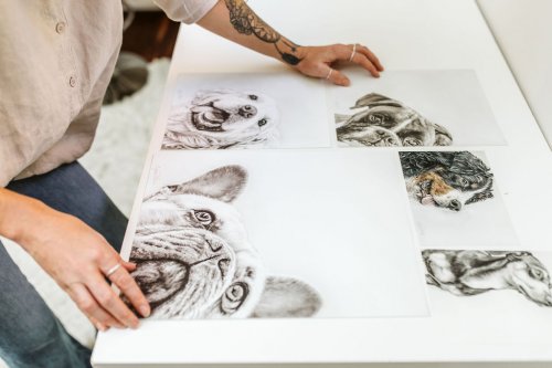 Dog art lovers shop here