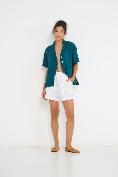 Stellaire Shorts - White & Ivory