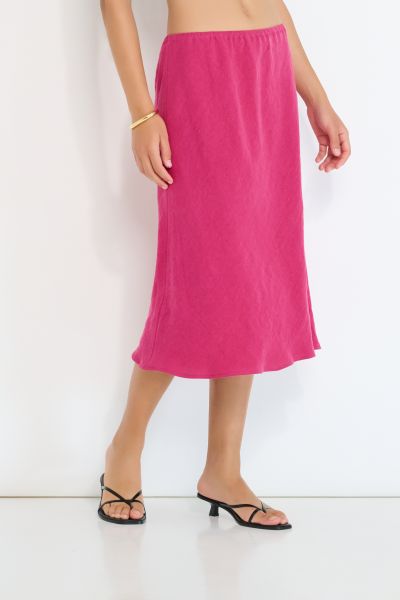 Coastline Skirt - Magenta