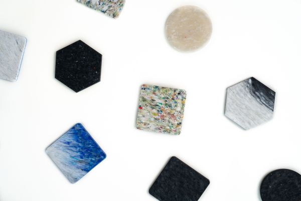 Plastic Flux Coasters