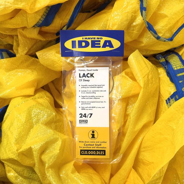 I HAVE NO IDEA PRICE TAG