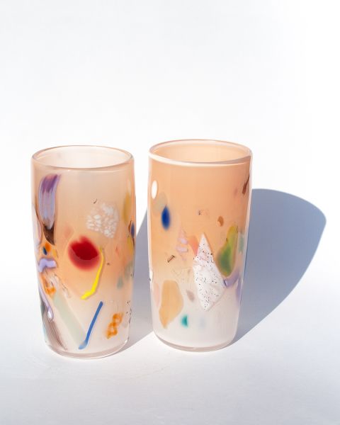 Peach Chiffon Nassau Cup