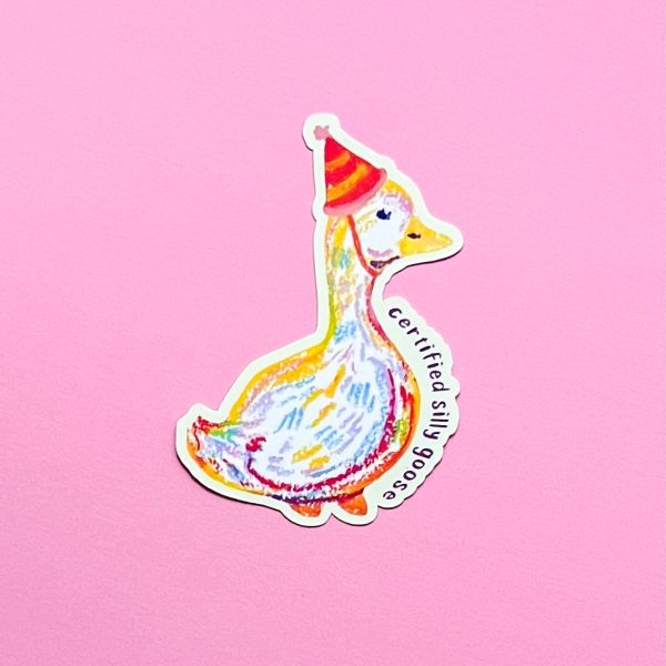 Certified Silly Goose Sticker