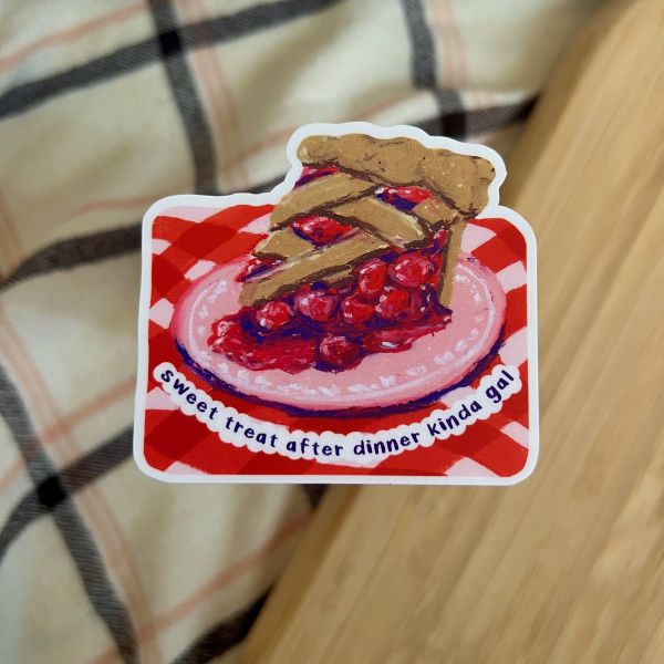 Sweet Treat After Dinner Kinda Gal | Vinyl Sticker