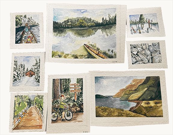 Mini paintings / commission offerings