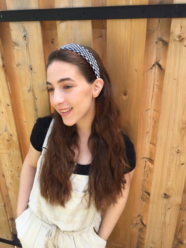 Velvet Check Headband