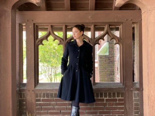 Princess Coat - 50% Cashmere & Wool Blend