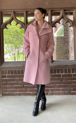 Rosalie Coat - 100%  Pure Virgin Merino Wool