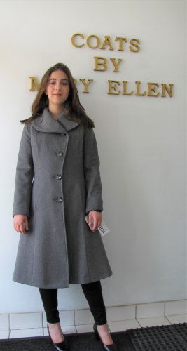 Elisabeth Fit & Flair Coat - 50% Cashmere & Wool Blend