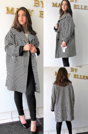 Emma Cocoon Coat - 100% Pure Virgin Merino Wool