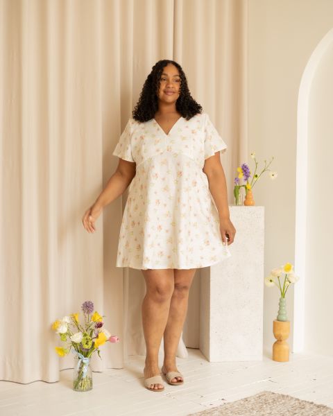 Emily Dress in Rosebud