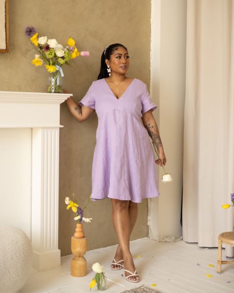 Emily Dress in lavender