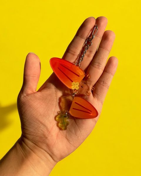 Mushbloom Acrylic Keychain