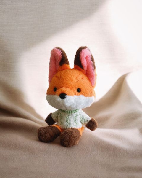 Fawley the fox plushie