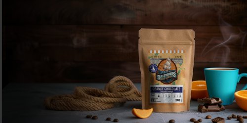 Orange Chocolate flavoured coffee