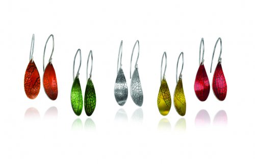 Leaf Impression Earrings