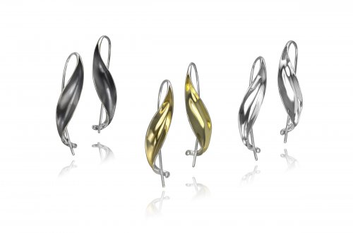 Ribbon Earrings