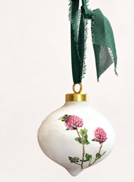 Botanical Ceramic Ornaments