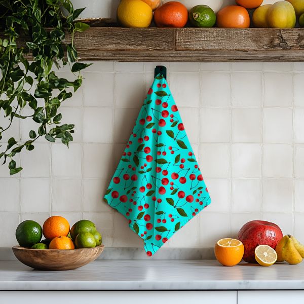 Cherry Tea Towel