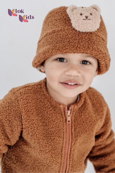 KLOK Kids Cozy Bucket Hat