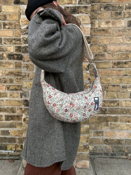 Upcycled Crescent Everywhere Bag