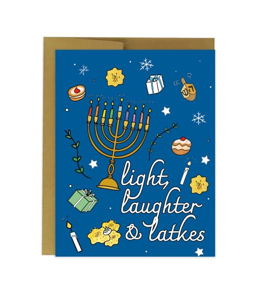 light laughter and latkes