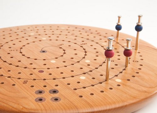 Round Cribbage Game