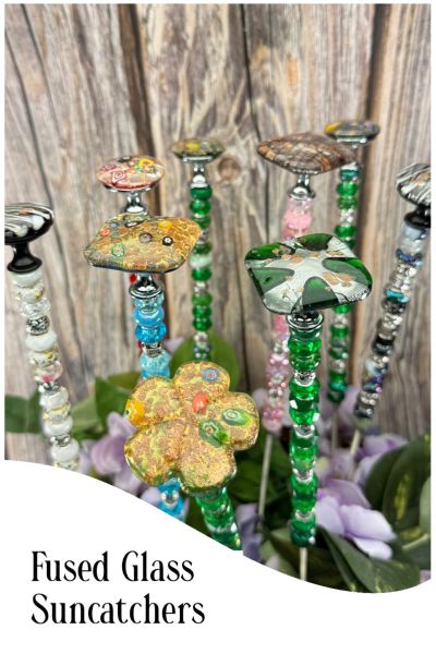 Fused Glass Suncatchers