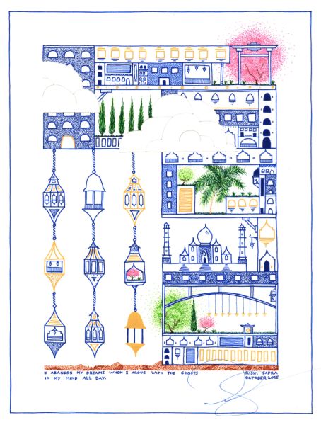 I abandon my dreams when I argue with the ghosts in my mind all day.