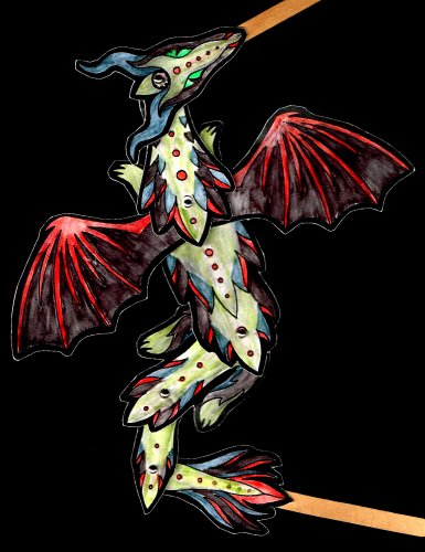 Fly high and wide with a one of a kind Dragon!