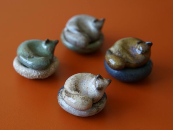 Little Dreamers | Hand-built Ceramic Cats