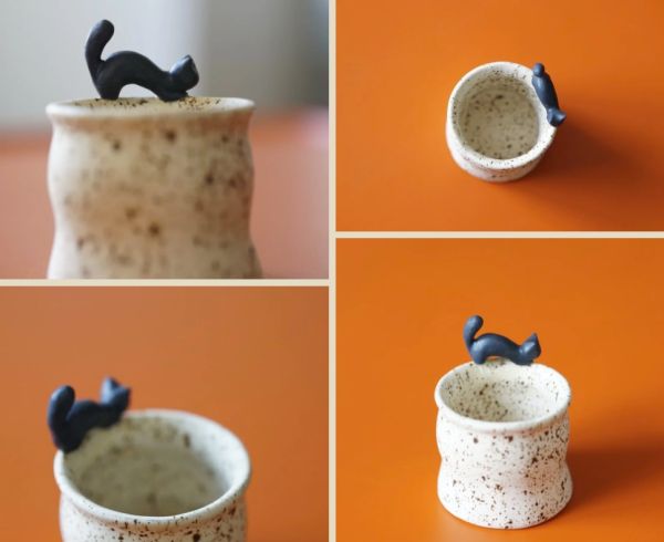 Curious Little Paws | Cat-Inspired Ceramic Cup