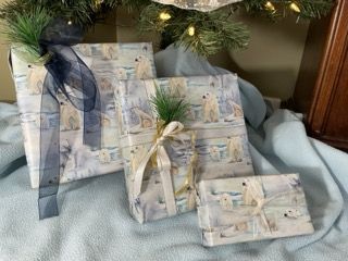 Custom Wrapping Paper - Polar Bears