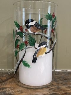 Hand painted lantern