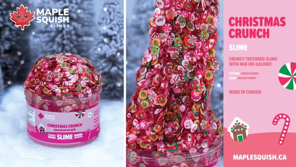 Christmas Crunch Slime