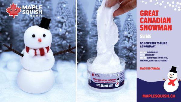 Great Canadian Snowman Slime