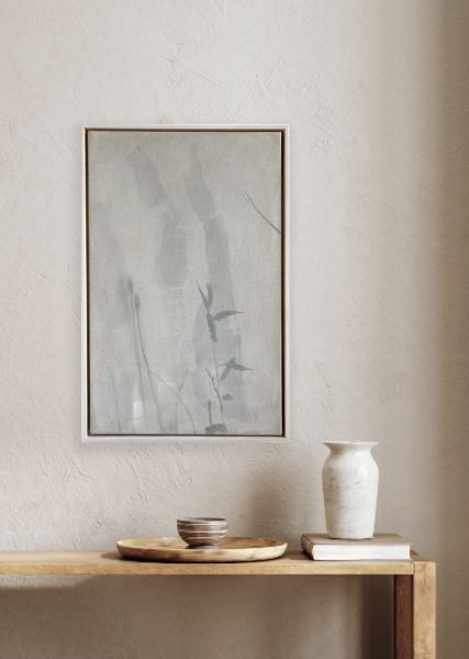 "the space between II" - painting on Belgian linen