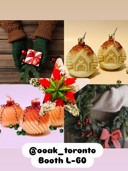 CHRISTMAS SCENTED CANDLES